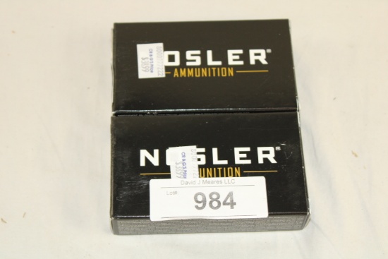 40 Rounds of Nosler "Ballistic" 300 BLK 125 Gr. BT Ammo