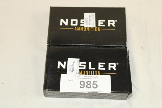 40 Rounds of Nosler "Ballistic" 300 BLK 125 Gr. BT Ammo
