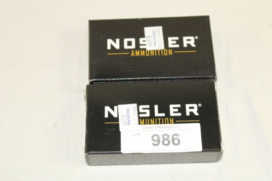 40 Rounds of Nosler "Ballistic" 300 BLK 125 Gr. BT Ammo