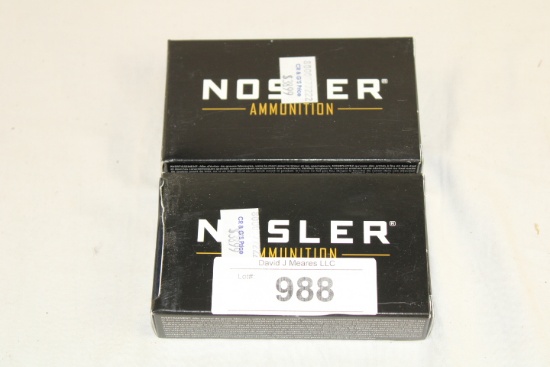 40 Rounds of Nosler "Ballistic" 300 BLK 125 Gr. BT Ammo