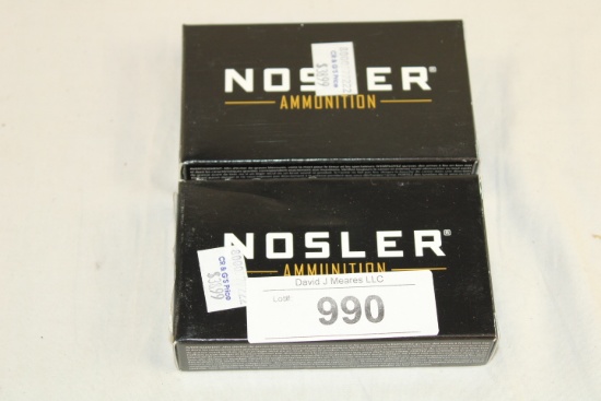 40 Rounds of Nosler "Ballistic" 300 BLK 125 Gr. BT Ammo
