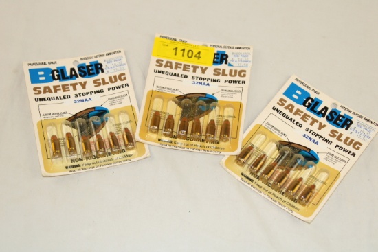 18 Rounds of BLU Glaser 32NAA Safety Slugs