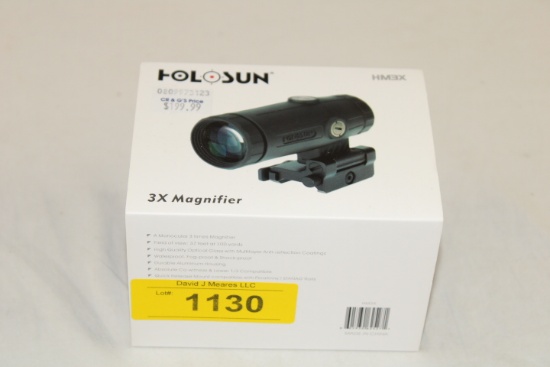 Holosun "HM3X" Monocular 3X Magnifier.  New!