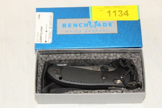 Benchmade "Griptilian" CPM-S30V Manual Open Knife.  New!