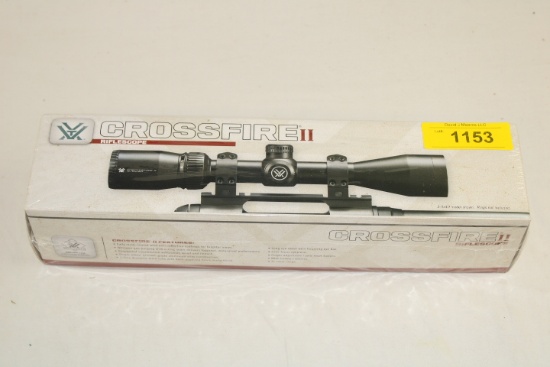 Vortex "CrossFire II" 3-9x40 V-Brite (MOA) Riflescope.  New!