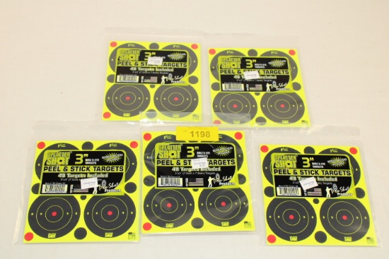 5 Packs of "Splatter Shot" 3" Bull's-Eye Targets