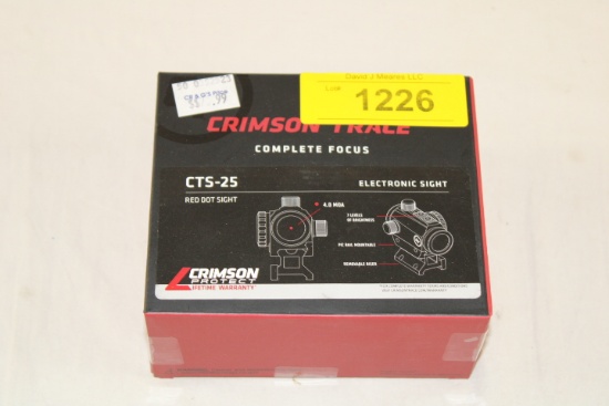 Crimson Trace "CTS-25" Electronic Red Dot Sight.  New!