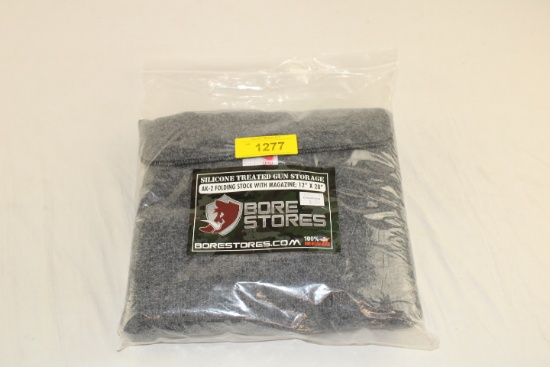 (1) Bore-Stores Silicone Treated Gun Storage Case.  New!