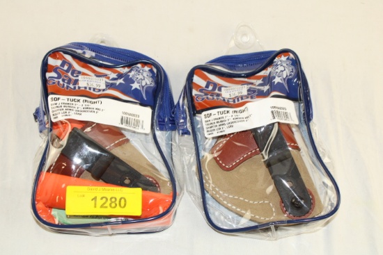 (2) DeSantis Gunhide SOF-Tuck (Right) for Revolvers.  New!