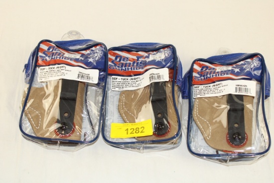 (3) DeSantis Gunhide SOF-Tuck (Right) for Pistols.  New!