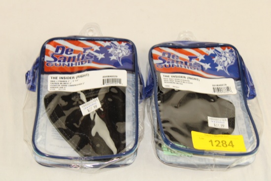 (2) DeSantis Gunhide Revolver and Pistol Holsters.  New!