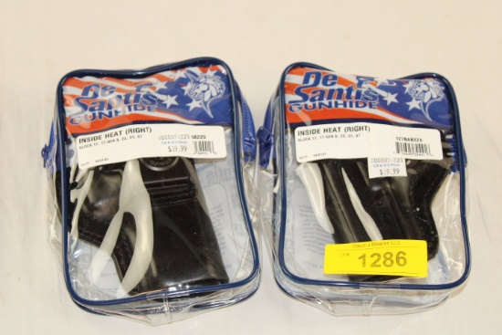 (2) DeSantis Gunhide Inside Heat (Right) Holsters.  New!