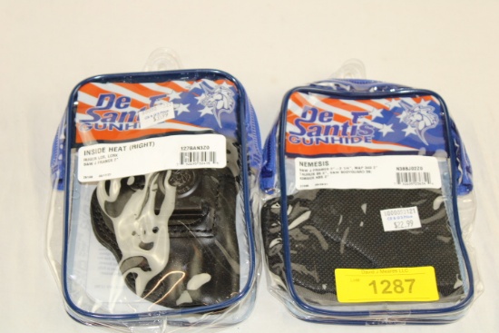 (2) DeSantis Gunhide Revolver Holsters.  New!