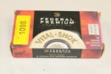 20 Rounds of Federal Premium 338 FED. 185 Gr. Triple-Shock Ammo