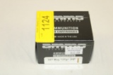 20 Rounds of Ammo Inc. .357 MAG. 125 Gr. JHP Ammo