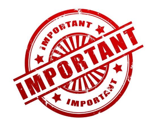 Payment Information - Please Read