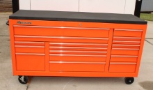 Snap-On 17-Drawer Rolling Cab with a Bed Liner Top