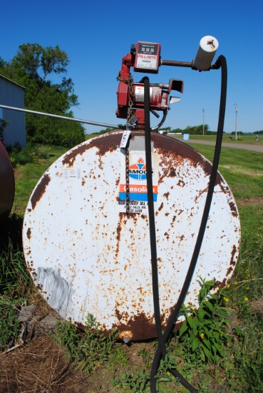 500 Gallon Gas Barrel with Electric Pump