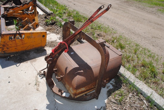 Slusher bucket - 3 pt.
