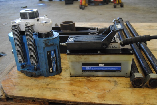 Owatonna Tool Company, Hydraulic Press 4122, with Air Hydraulic Pump, Model F