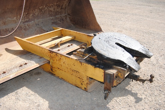 Loader Mounted 5th Wheel Trailer Mover