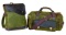 2 Piece Canvas and Leather Bag Set