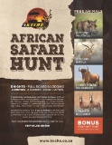 African Safari Hunt for 4 With Kuche Safaris