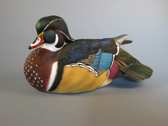 Jett Brunet Wood Duck Decoy