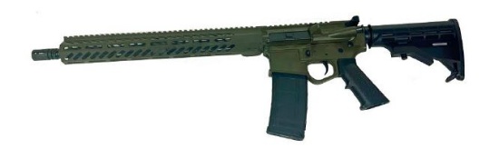 Wise Arms AR 5.56 Optics Ready 16" Riffle ODG