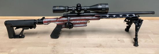 HOWA APC USA FLAG 6.5 creedmoore 16.25" CERAKOTE US FLAG SCOPE PKG 6.5 Creedmoore
