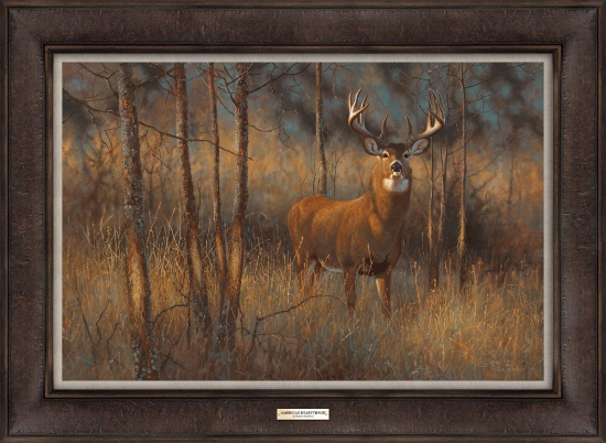 American Heartthrob Framed Canvas