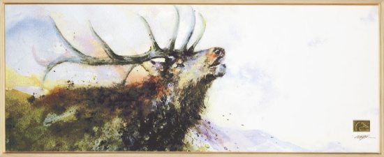 Valley Call Gallery Framed Canvas