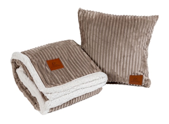 2 Piece Throw & Pillow Set