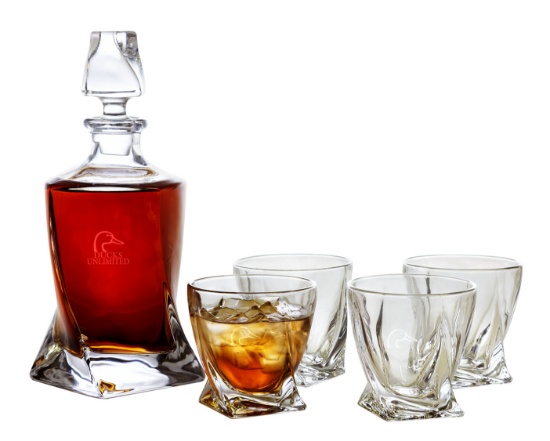 Decanter & Glasses Set