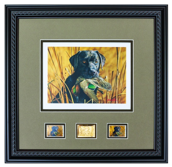 2021 DU Stamp Print by Bob Hautman