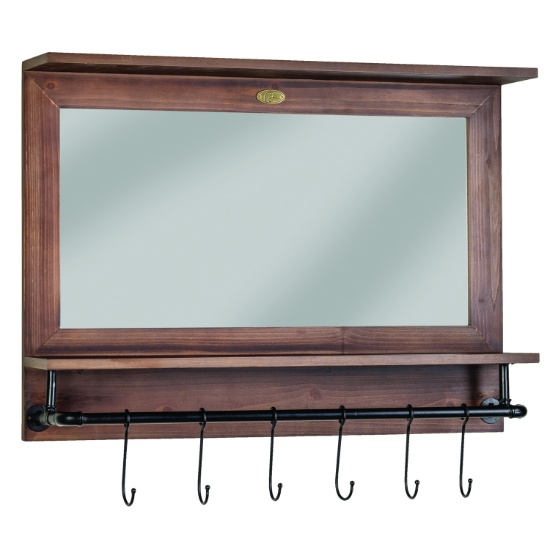 Mirror Coat Rack