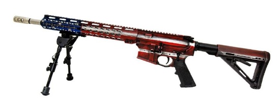 Wise Arms AR Rifle Red/White/Blue