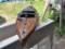 Wooden Boat on Decorative Metal Stand