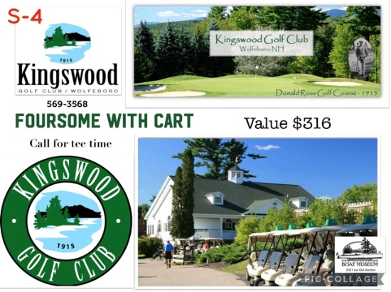 Kingswood Golf Club - Foursome with Cart