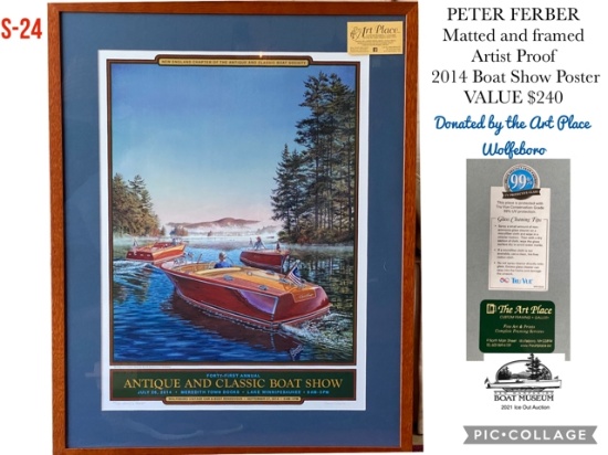 Peter Ferber 2014 Boat Show Poster - Artist's Proof