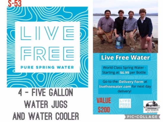Live Free Spring Water - Cooler and 100% Premium Spring Water