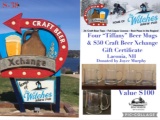 Crystal Beer Mugs and Craft Beer XChange - $50 certificate