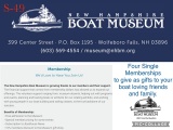 NH Boat Museum Memberships - for Four