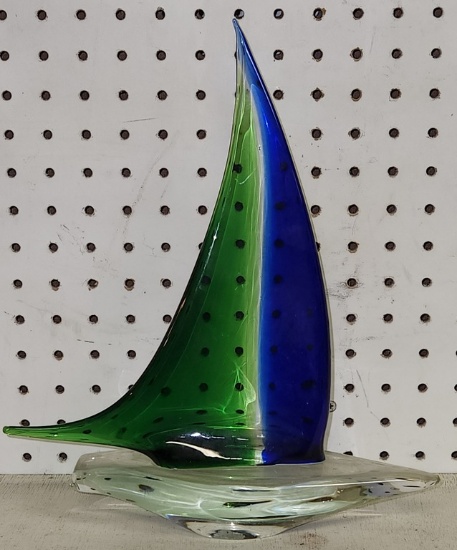 Glass Sailboat