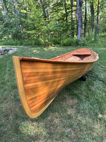 2002 17 ft Cedar Strip Rangeley Guideboat