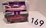 2 1:24 Die Cast Cars