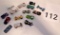 15 1:64 Scale Toy Cars