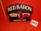 Red Baron Plastic Pizza Sign