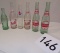 Lot Of 6 Miscellaneous Soda Bottles