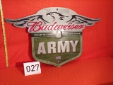 Budweiser Army Sign